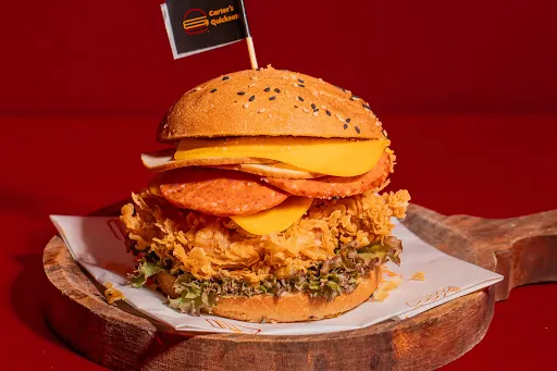 The Chicken Dominator Burger