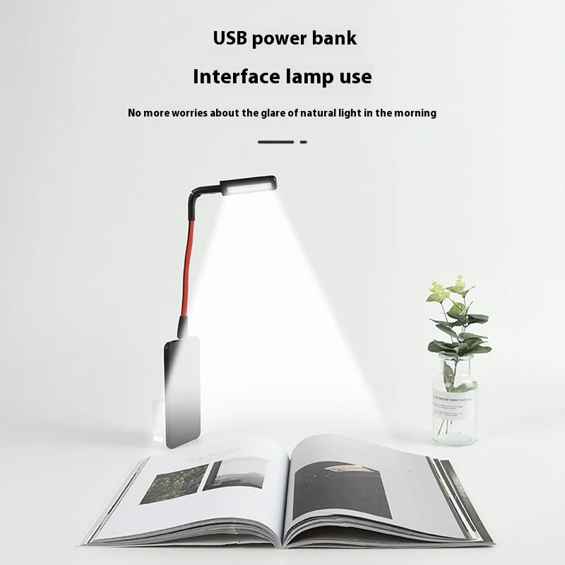 Mini LED USB Nachtlampje met Gebarenherkenning Ambient Licht en Vullicht Ideaal voor Nachtkastje, Contactloze Bediening en Instelbare Helderheid.