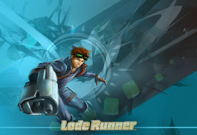 Lode Runner Frozen Theme chrome extension