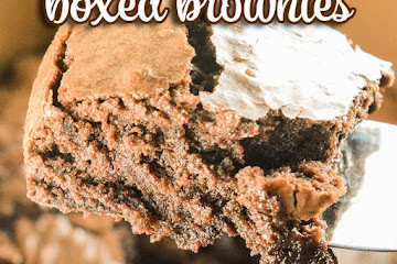 Air Fryer Boxed Brownies