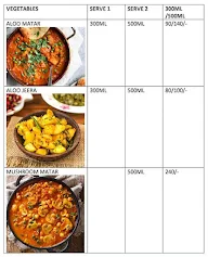 Thali Foodz menu 5