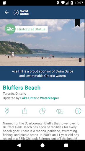 Screenshot Swim Guide