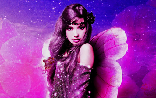 Pink Fairy Live Wallpaper