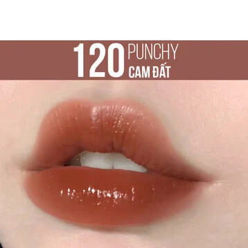 Son Bóng Maybelline 120 Punchy – Cam Đất 4.2ml
Superstay Vinyl Ink #120 Punchy