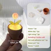 Đèn Ngủ Hình Hoa Tulip Đám Mây Tráng Gương Diy Dùng Làm Quà Tặng Sinh Nhật / Valentine