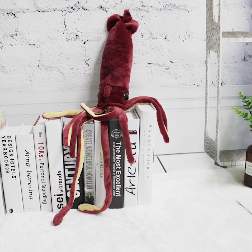 Title 4, Soft and cuddly squid plush toy perfect for kid...