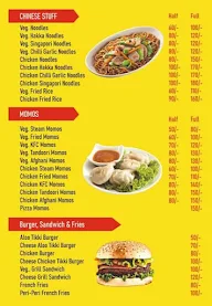 Aroma Cafe & Restaurant menu 1