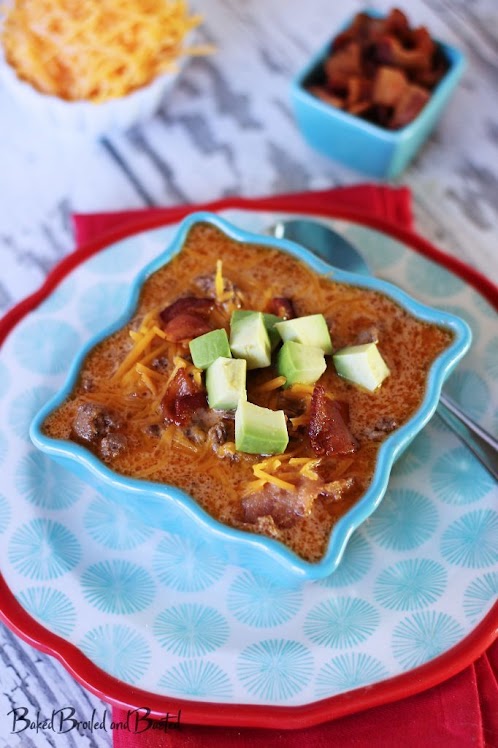 Low Carb Bacon Cheeseburger Soup