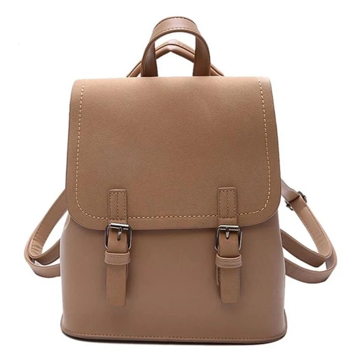 Mochila vintage de sillín para el uso diario, hecha a mano con cuero genuino. Disfruta de su durabilidad y estilo atemporal para tus aventuras.
