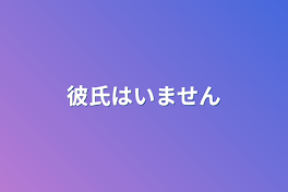 彼氏はいません