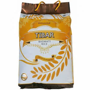 Patanjali Tibar Basmati Rice, - 1 kg