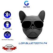 Loa Bluetooth Nghe Nhạc Mini F4 Hình Đầu Cho Bull Vỏ Chống Thấm Nước, Hỗ Trợ Cắm Thẻ Nhớ