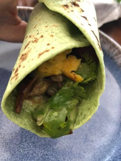 Spinach & Mushroom Wrap