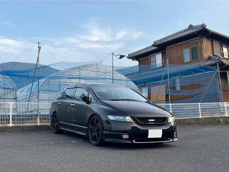 オデッセイの無限MUGEN・グリル交換に関するカスタム事例の投稿画像1枚目