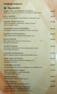 Kamat Tiffins menu 4