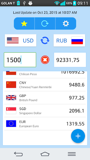 Material Currency Converter