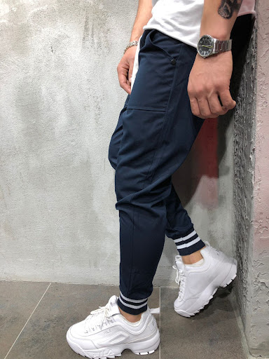 Title 3, Mens Fashion And Comfort Spliced Cotton Casual...