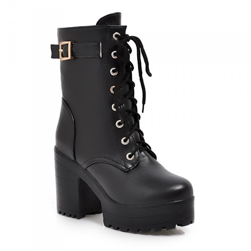 Title 3, Belt buckle lacing ankle boots offer style and ...