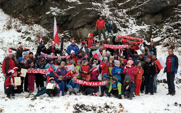 nasza grupa w pobliżu schroniska PTTK na Szyndzielni