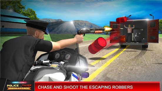 Police vs Thief MotoAttack (Mod Money)