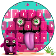 Cute Monster Keyboard  Icon