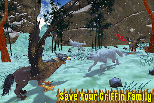 Wild Griffin Family Flying Eagle Simulator screenshots 6
