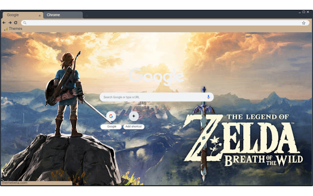 Nintendo The Legend of Zelda: BOTW Theme chrome extension