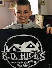 RD Hicks Roofing & Guttering Logo