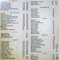 Downtown Granny's Dhaba menu 1