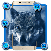 Ice Wolf  Theme  Icon