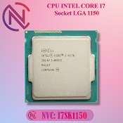 Cpu Intel Core I7 47704790 Sk 1150 Tray New Bh 36T - Nvc Shop