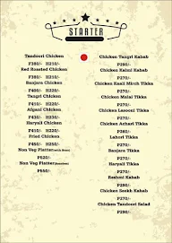 Chawla's menu 4