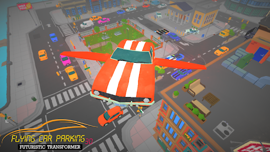 Flying Car 3D Parking : Futuristic Transformer(圖1)-速報App