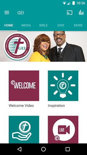 Screenshot GEI COGIC