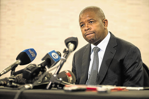 DEFIANT: Sacked Prasa CEO Lucky Montana suggested Daniel Mtimkulu's race was at the bottom of the questions that were raised about the agency's Spanish-made locomotives Picture: WALDO SWIEGERS