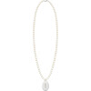 supreme®/tiffany & co. return to tiffany oval tag pearl necklace fw21