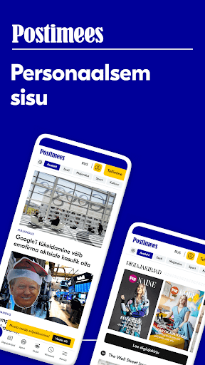 Screenshot Postimees