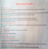 Rapid Snacks menu 2