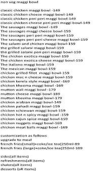 Maggi In A Bowl menu 3