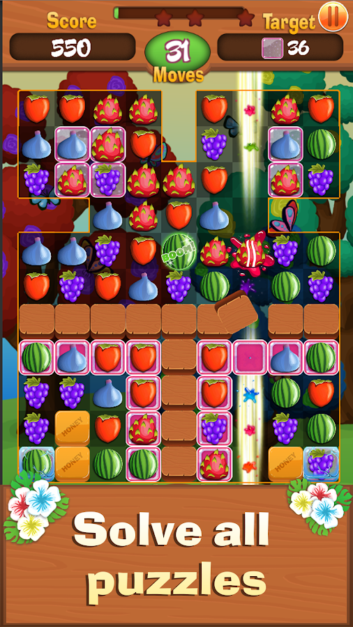   Fruit Rio Splash: Match 3- 스크린샷 