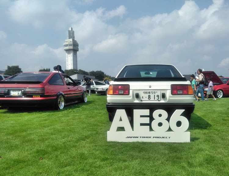 カローラレビンのレビン・トレノ・暇人3人組・めちゃめちゃ暑い１日・邑楽86meetsに関するカスタム事例の投稿画像6枚目