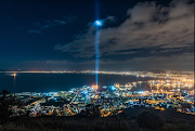 The V&A Waterfront's new year Tribute of Light symbolising lives and jobs lost to Covid-19, as well as the coming together of a nation in solidarity.