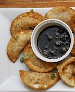 Korean Fried Dumplings (Goon Mandu) was pinched from <a href="http://www.washingtonpost.com/pb/recipes/korean-fried-dumplings-goon-mandu/13853/" target="_blank">www.washingtonpost.com.</a>