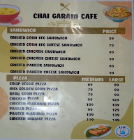 Chai Garam Cafe menu 1