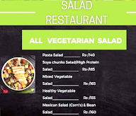 Salad Restaurant menu 1