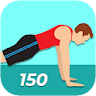 150 Pushups Workout Challenge icon