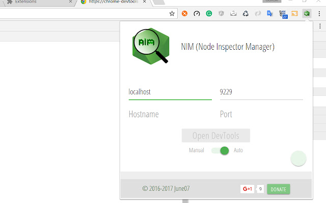 NiM (Node.js V8 --inspector Manager) Beta chrome extension