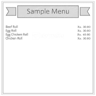 Rayaz Hotel menu 1