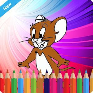 Coloring book for jerry  Icon