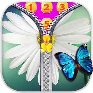 Download Butterfly Zip Screen Lock For PC Windows and Mac